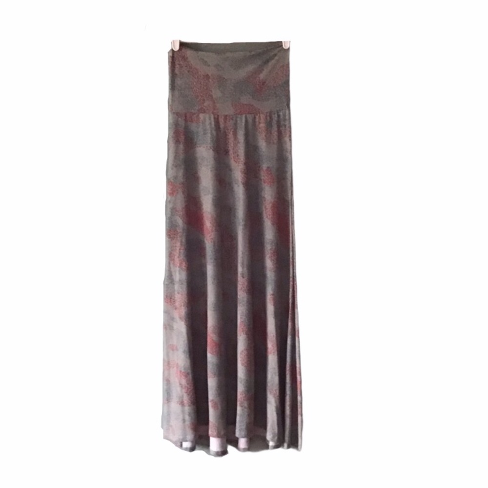LuLaRoe green maxi skirt size XXS